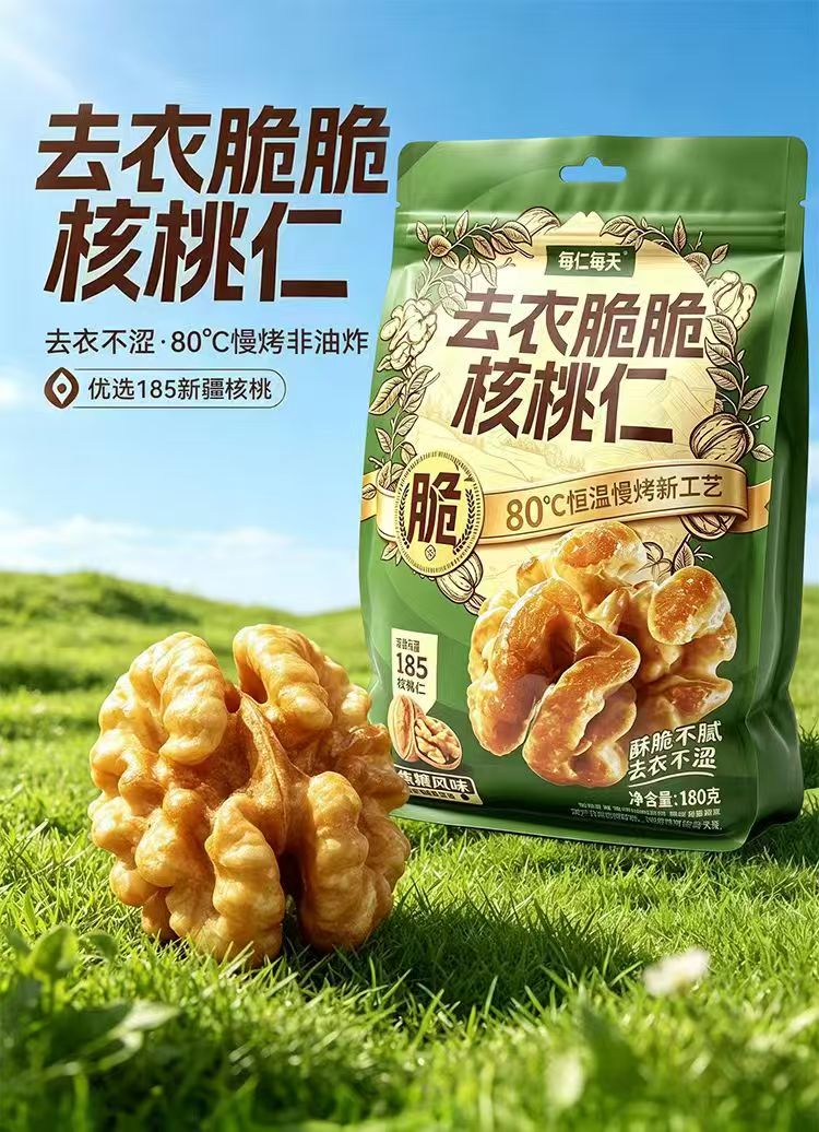 去衣脆脆核桃仁